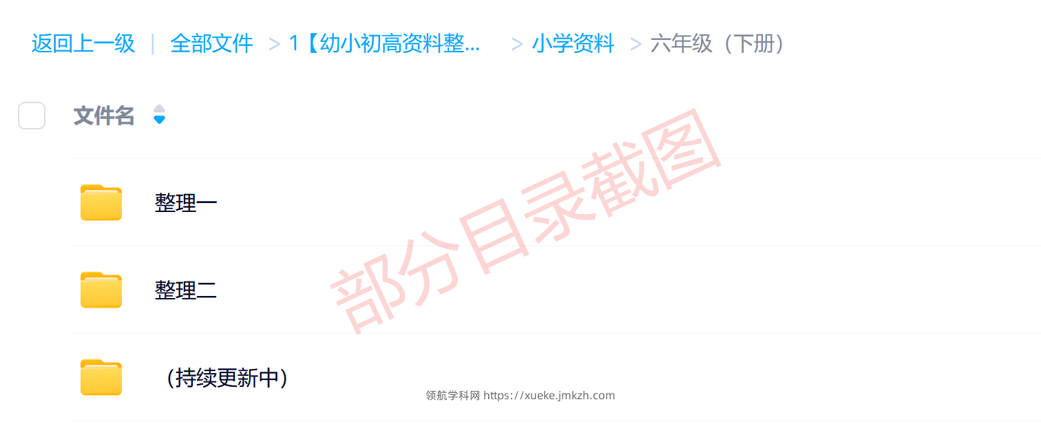 图片[2]-六年级（下册）各科学习资料合集-领航学科网