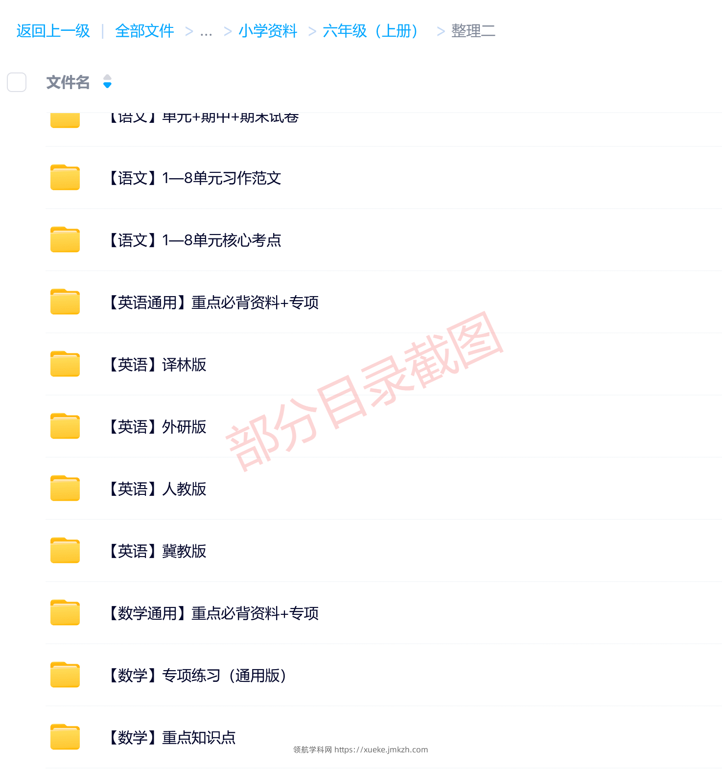 图片[12]-六年级（上册）各科学习资料合集-领航学科网
