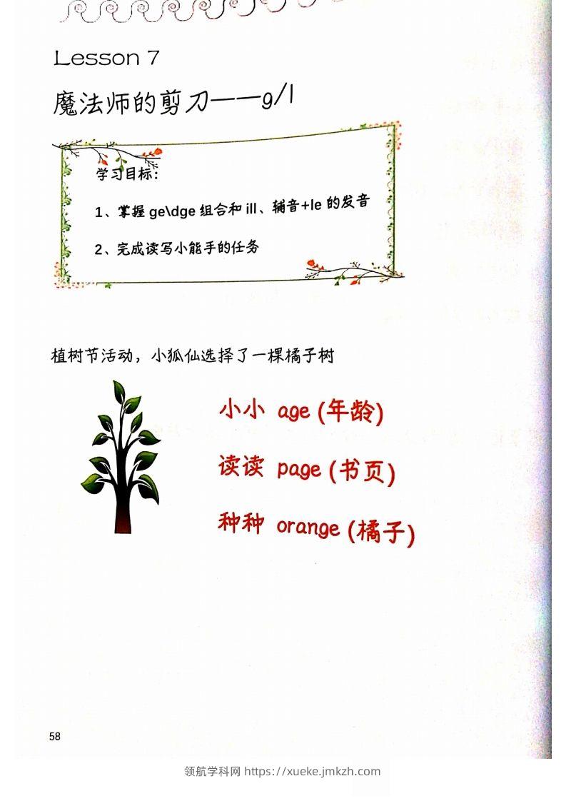 【自然拼读】趣味笔记6-领航学科网