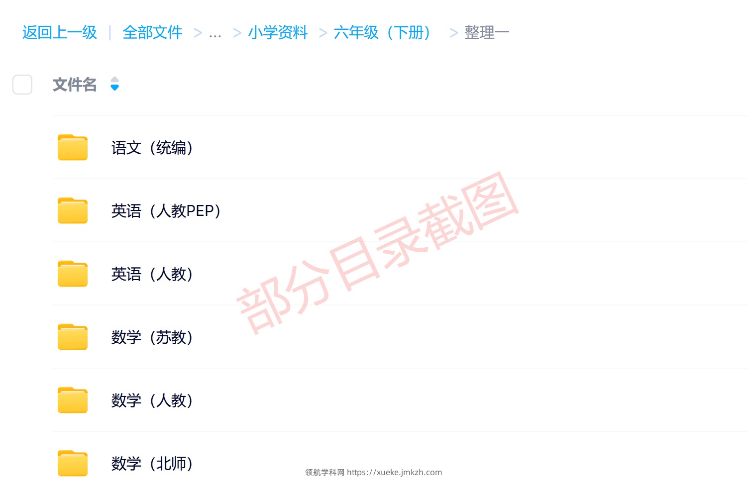 图片[3]-六年级（下册）各科学习资料合集-领航学科网